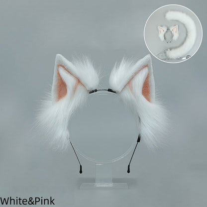Lolita KC 9 Ear Fur Faux Kitty Colors