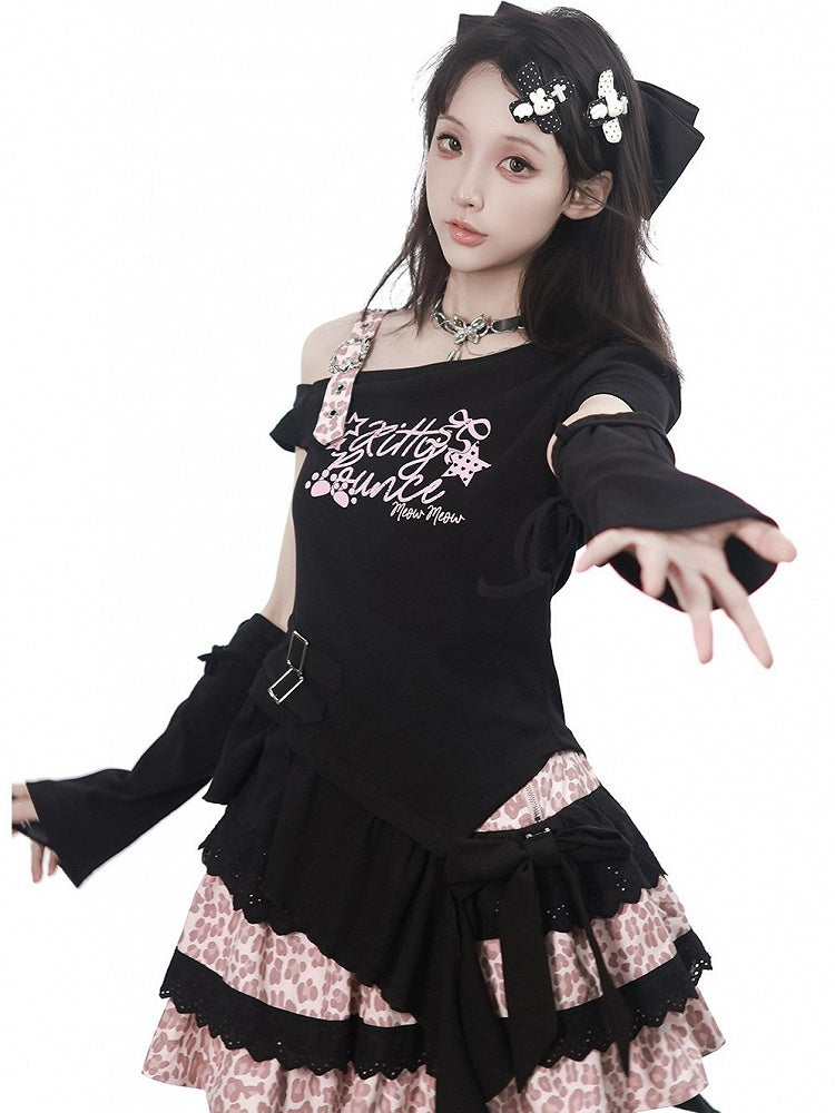 Black Arm Sleeves - PINK SAVIOR