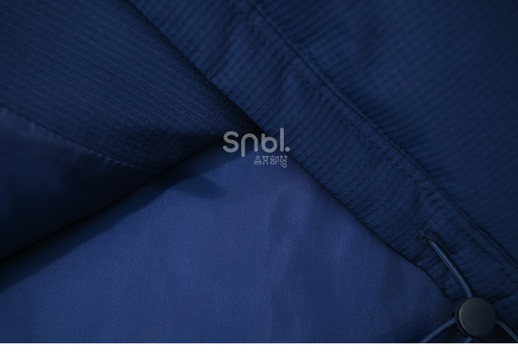 Zootopia Judy Applique Dark Blue Down Jacket Detachable Sleeves