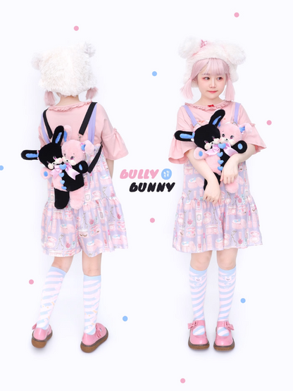 Heads Bag Bunny Plush Two