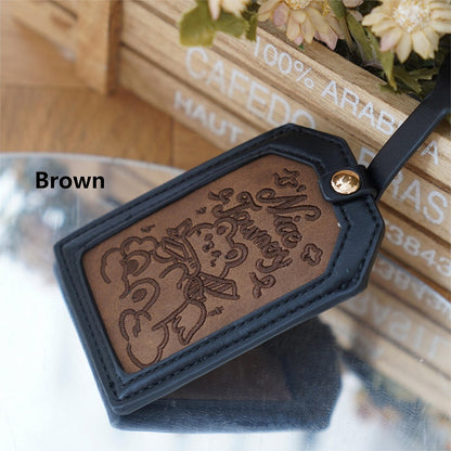 Bear Ita 9 Colors Charm Bag Embroidered