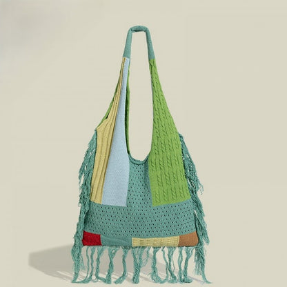 Shoulder Bag Accent Fringe Colors with 3