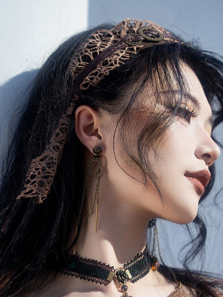 Punk Camel Steampunk Decorated Gear Hairband Wasteland