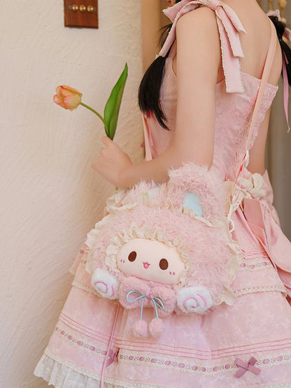 Bunny Plush Pink Kawaii Bag Crossbody/Shoulder