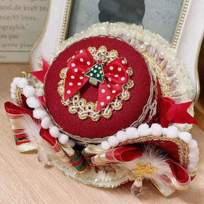 Bowknot 5 Mini Cat/Bunny Ears Hat Christmas Options Details