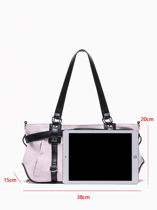with Tote Belt Sweet Accents Bag Edgy Medium-Sized and Charming Red
