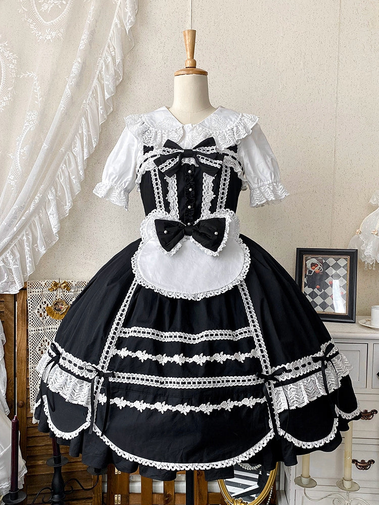 Schürze Ohren Weißer Bär