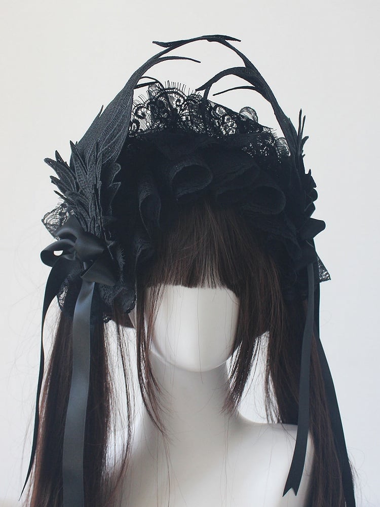 Bowknot Ruffled 5 Wing Options Details Haircband Design Color