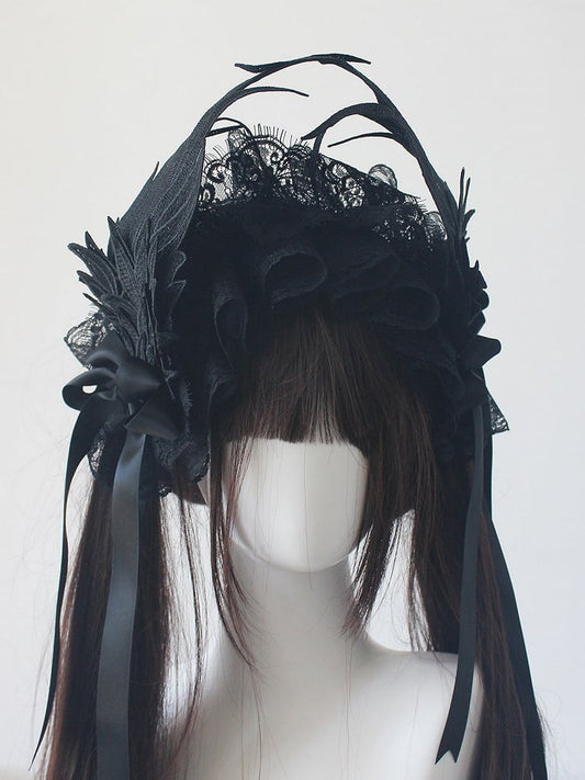 Bowknot Ruffled 5 Wing Options Details Haircband Design Color