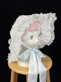 Elegant Bowknot Lolita Hat in Two Color Variants - Miss Cube Dressworks