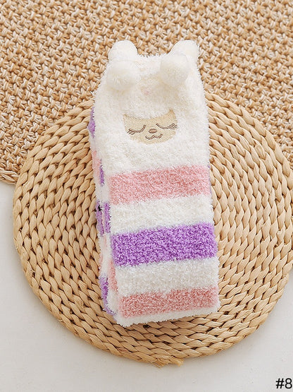 9 Options Cute Animal Design Over Knee Stockings