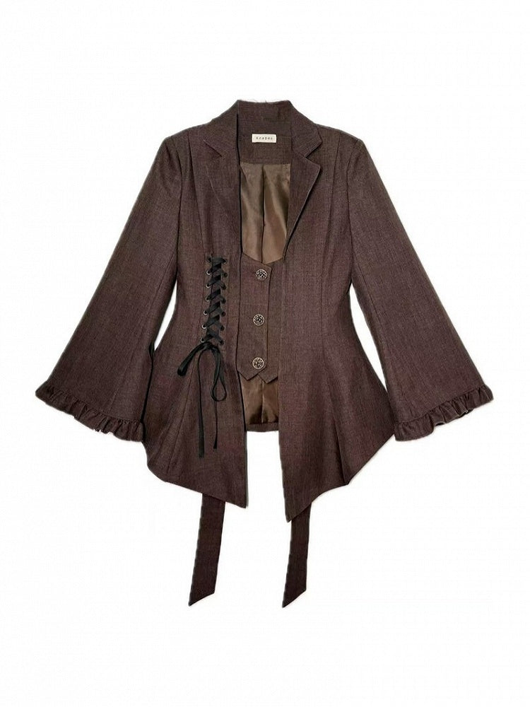 Pemberley Estate Lace-Up Vintage Lolita Jacket