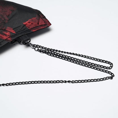 Asymmetrical Gothic Design Black Vest Men's