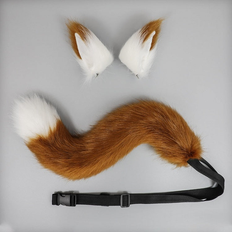 Lolita Faux Clips A Pair - Hair Colors Ear 6 + Kitty Fur Set of Tail