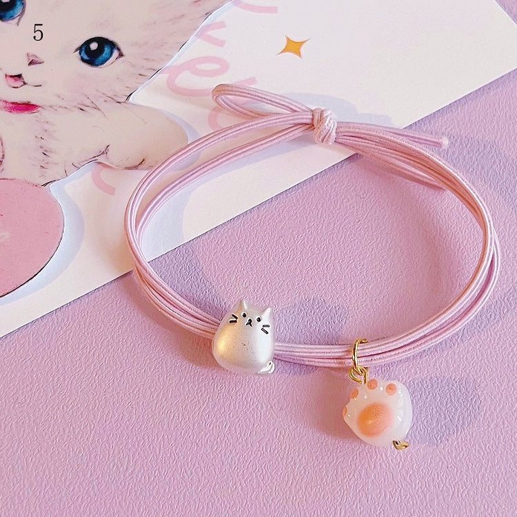 Optionen Kitty's Krawatte Pfotenanhänger 9 Haare