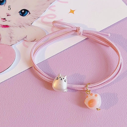 Optionen Kitty's Krawatte Pfotenanhänger 9 Haare