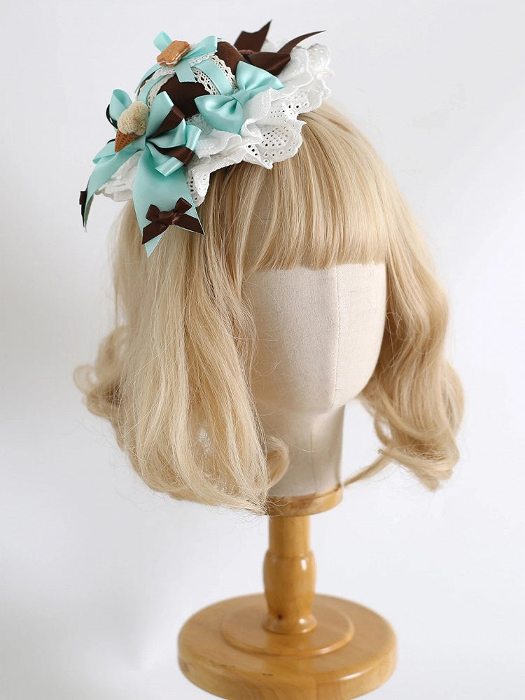 Cream Accents) Hat Chocolate Lolita (Cookie Mint Mini Ice