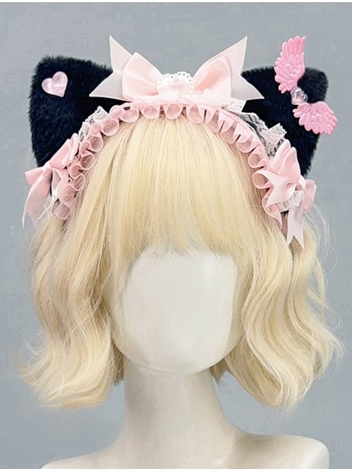 Ear Kitty Color 4 Kei Lace Options KC Trim Jirai Details Bowknot