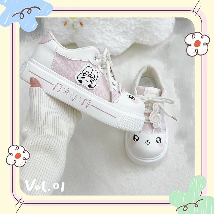 Note Details Design Bunny Music with