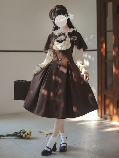 Elegant Brown Beret