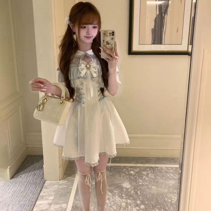Miziya French Sweet Off-Shoulder Dress - Nana Style