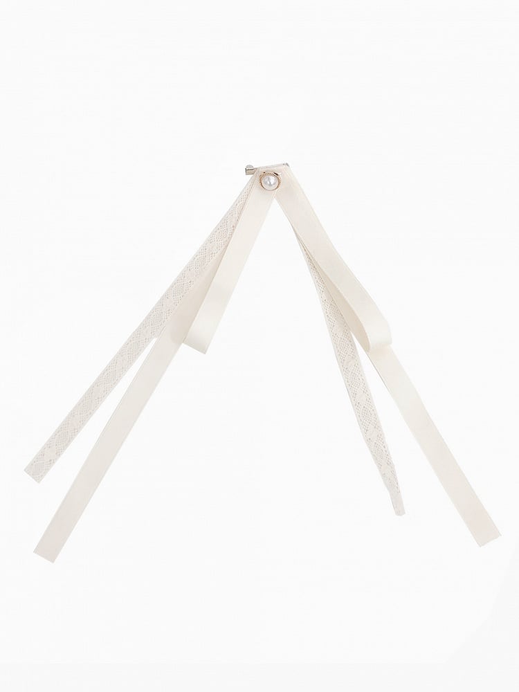 Krawatte Schwarz/Weiß