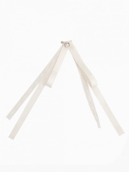 Krawatte Schwarz/Weiß