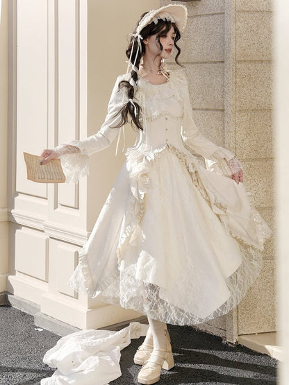 ベージュのボーンコルセットベルト