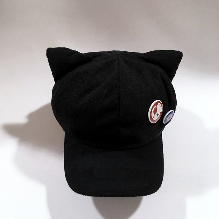 Beret Black Cat Ear