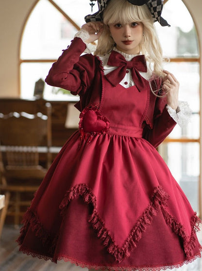 Apron Suspenderskirt Gothic Brooch Lolita Brooch