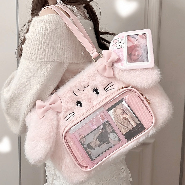 Plüsch-Rosa Ita Cammy Bag Mikko