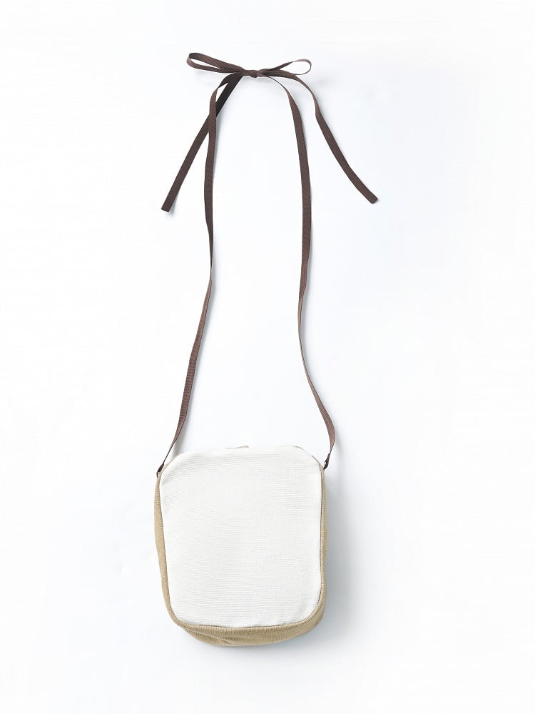 Creamy White Toast Themed Mini Crossbody Bag - PINK SAVIOR