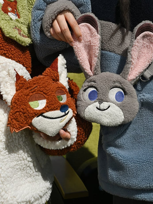 Nick Plüsch-Umhängetasche