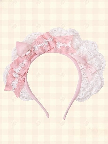 Strawberry Black Lolita Red/Pink/Red and Bow KC Accent with