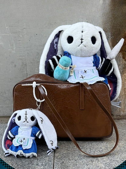 Guro Blue White Set: Plush Rabbit Kawaii