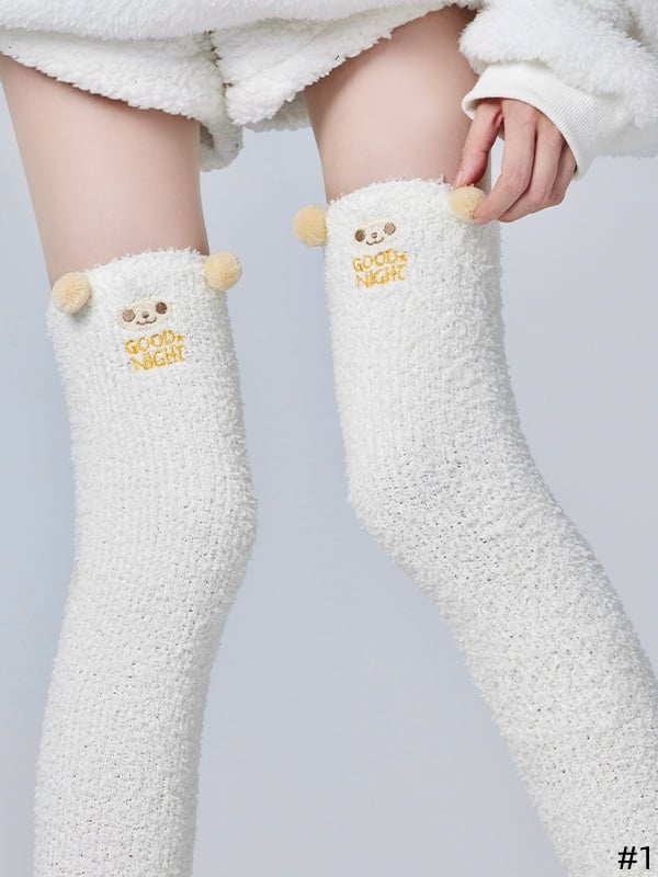 9 Options Cute Animal Design Over Knee Stockings