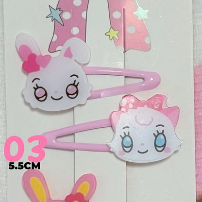 4 Optionen Tier Kawaii Haarspangen