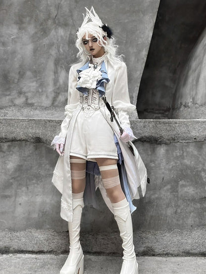 White Lolita Ouji Shorts Prince