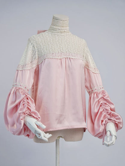 Pink Blouse Wine Red Crystal Tassel Floral Skirt Set