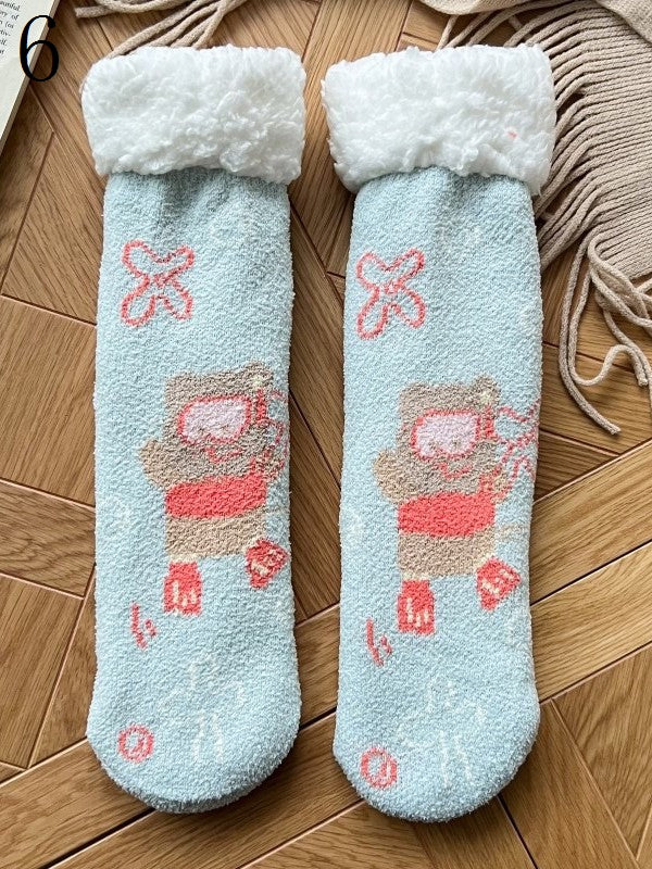 Bär Winter Socken 7 Optionen Cartoon