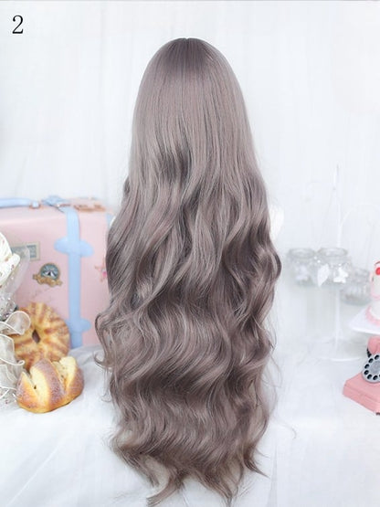Length With 12 Wig Wavy Bangs Options 75-80CM