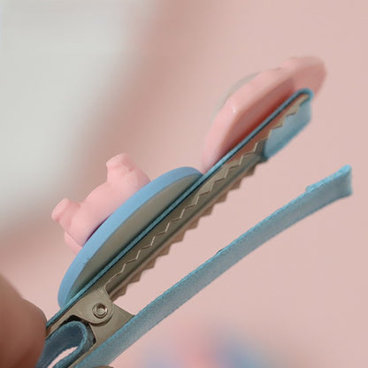 Sweet Blue/Pink Bunny Lolita Hairclip Heart