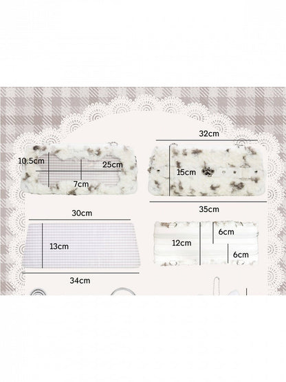 Puppy Plush Ita Bag Black Transparent - Daylight