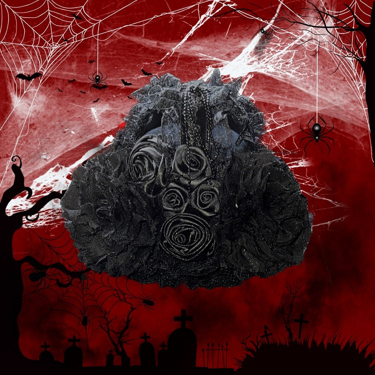 6 Showa Gothic Color Headpiece Birdcage-style Lolita Options