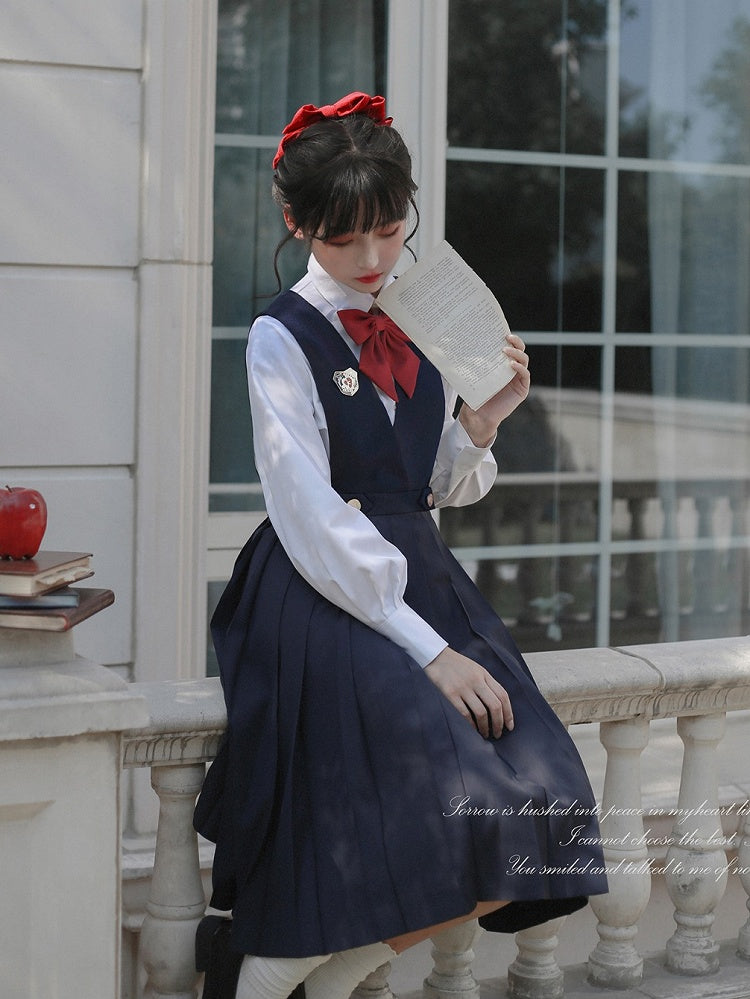 Red Hairclip Bowknot