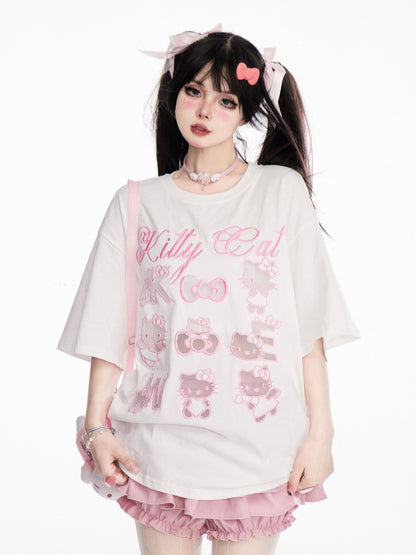 Bloomers Y2K Pink Balletcore Mini Stufenrock Futter