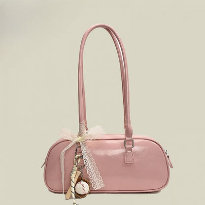 Decorated with Baguette Bag Lace Cute Bowknot 5 Colors