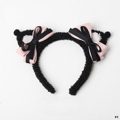 KC Ear Black 2 Lolita Pink Options Sweet-edgy Cat