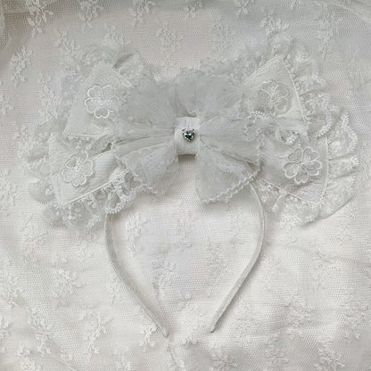 Weiß / Rosa / Blau / Grün Bowknot KC