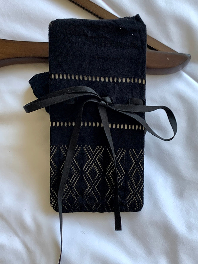 Diamond 6 Self-tie Over-knee Pattern Options Strap Color